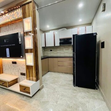 Living Room in 3 BHK Builder Floor at Chattarpur – for Sale