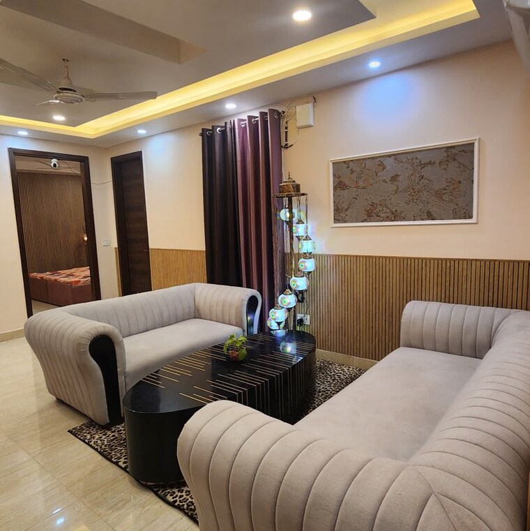 Living Room, chattarpur 3 Bedroom 1135 Sq.Ft. Builder Floor In Chattarpur Delhi 10057542