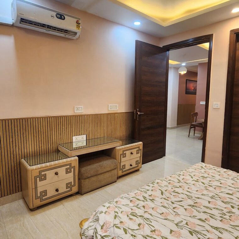 Bedroom, chattarpur 3 Bedroom 1135 Sq.Ft. Builder Floor In Chattarpur Delhi 10057542