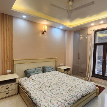Bedroom in 3 BHK Builder Floor at Chattarpur – for Rent