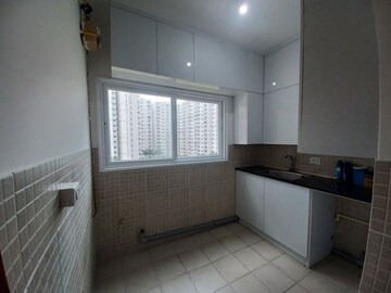 Kitchen in 3.5 BHK Apartment at L&T Raintree Boulevard, Hebbal – for Rent