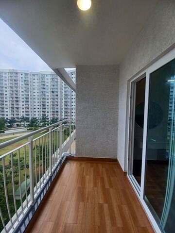 Balcony in 3.5 BHK Apartment at L&T Raintree Boulevard, Hebbal – for Rent