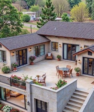 4 BHK Villa – Exterior View View at Jigani - for Sale