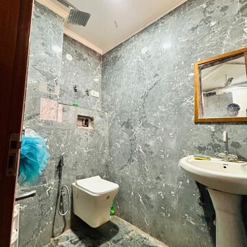 Bathroom in 3 BHK Builder Floor at Chattarpur – for Sale