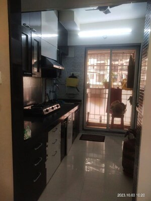Kitchen in 2 BHK Apartment at Arihant Aradhana, Kharghar – for Rent