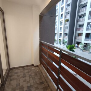 Balcony in 2 BHK Apartment at Arvind Skylands, Ambedkar Colony – for Rent