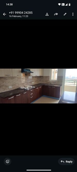 Kitchen in 3 BHK Apartment at Ram Vihar, Sector 30 – for Rent
