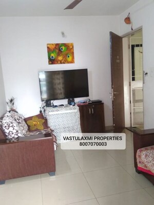 Living Room in 1 BHK Apartment at Nanded City Mangal Bhairav, Nanded – for Rent