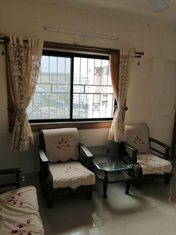 Living Room in 2 BHK Apartment at Raheja Vistas Phase 3, Mohammadwadi – for Rent