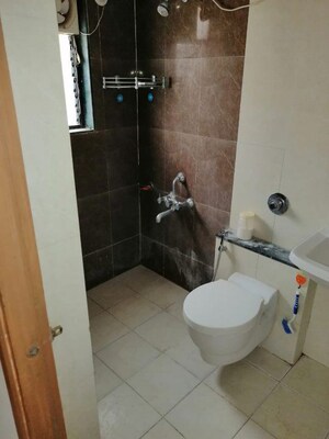 Bathroom in 2 BHK Apartment at Raheja Vistas Phase 3, Mohammadwadi – for Rent
