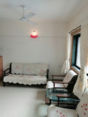 Living Room in 2 BHK Apartment at Raheja Vistas Phase 3, Mohammadwadi – for Rent