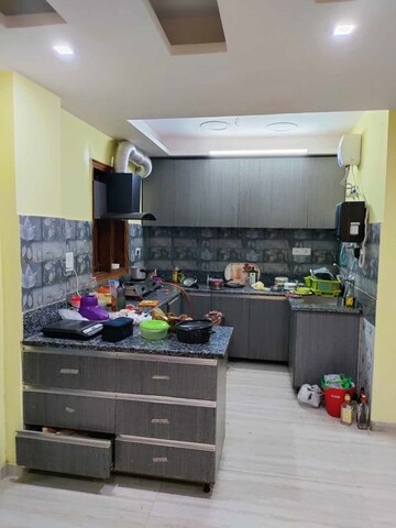Kitchen in 3 BHK Builder Floor at Ansal Plaza Sector-23, Sector 23 – for Rent