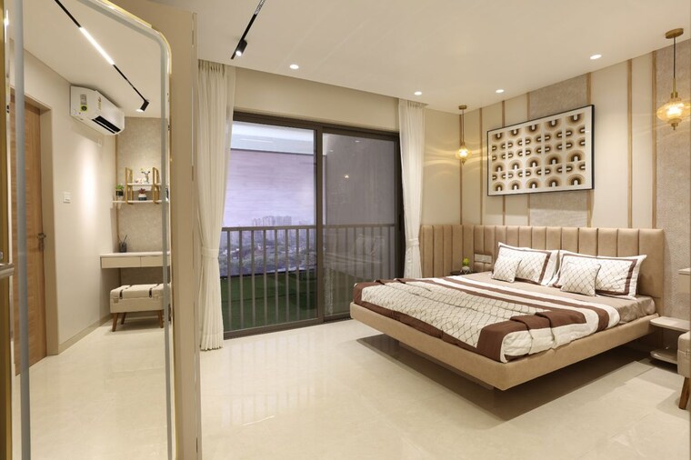 Bedroom, vishal-eastern-front 3 Bedroom 1096 Sq.Ft. Apartment In Mundhwa Pune 10057790