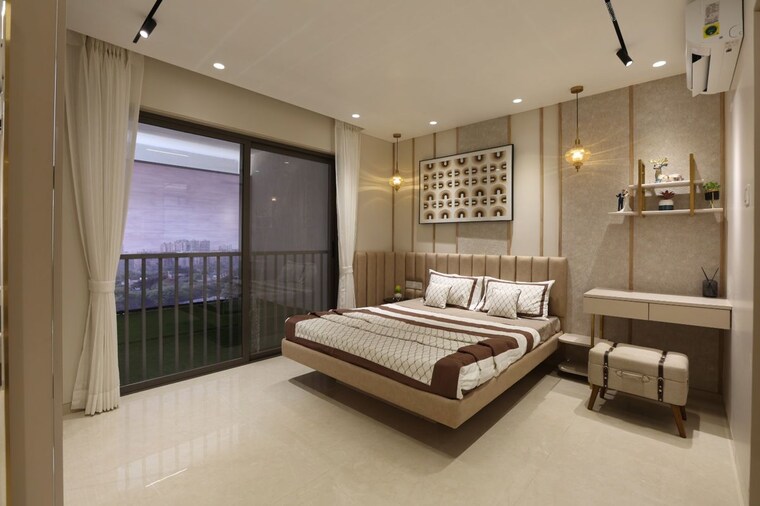 Bedroom, vishal-eastern-front 3 Bedroom 1096 Sq.Ft. Apartment In Mundhwa Pune 10057790