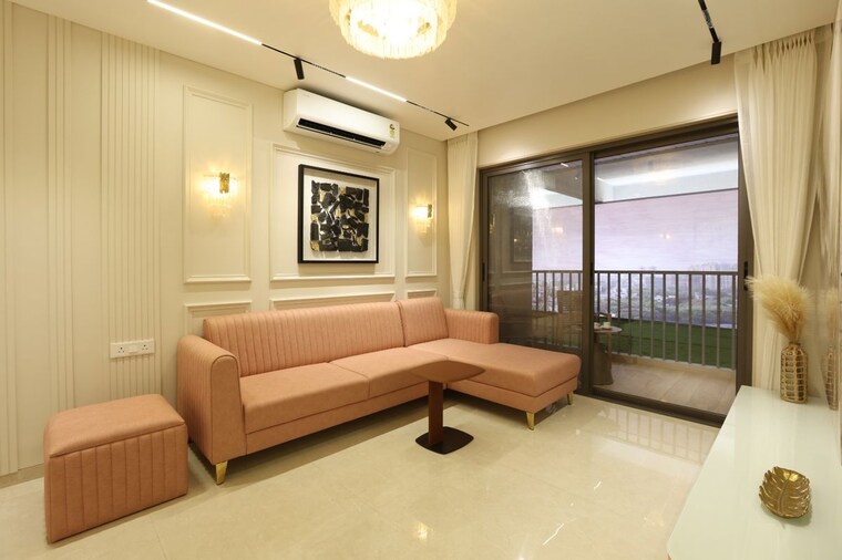 Living Room, vishal-eastern-front 3 Bedroom 1096 Sq.Ft. Apartment In Mundhwa Pune 10057790
