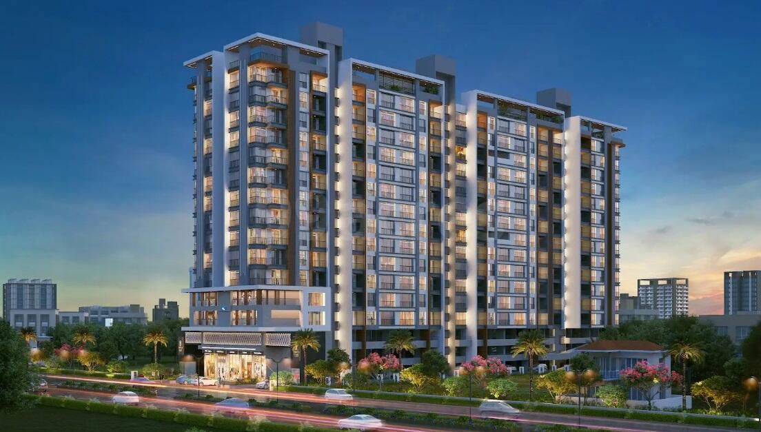3 BHK + Pooja Room 1096 Sq.Ft. Apartment in Vishal Eastern Front