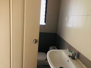 Bathroom in 3 BHK Apartment at Nanded – for Rent
