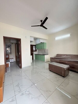 Living Room in 1 BHK Apartment at Domlur – for Rent