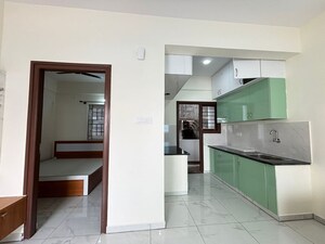 Kitchen in 1 BHK Apartment at Domlur – for Rent