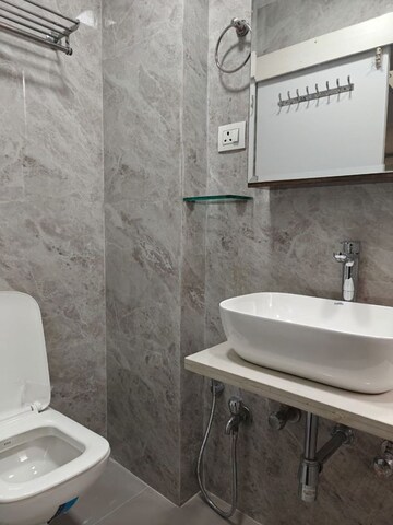 Bathroom in 2 BHK Apartment at Skyline Villa, Powai – for Rent