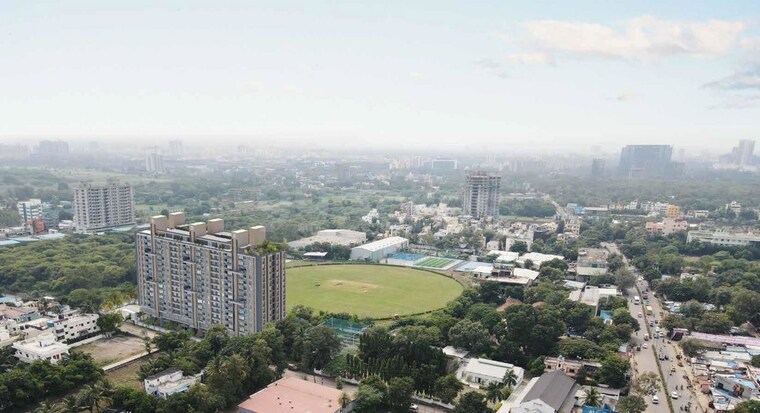 Exterior View, balkrishna-golden-breeze 2 Bedroom 875 Sq.Ft. Apartment In Mundhwa Pune 10057877