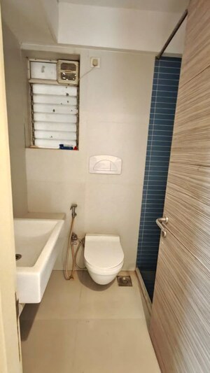 Bathroom in 2.5 BHK Apartment at Oberoi Realty Woods, Goregaon East – for Rent