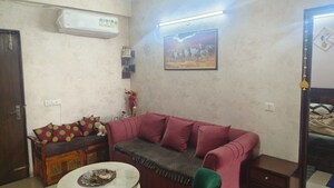 Living Room in 2 BHK Apartment at Raj Nagar Extension – for Sale