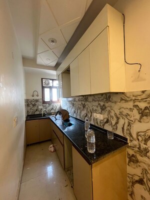 Kitchen in 2 BHK Builder Floor at Rajpur – for Rent