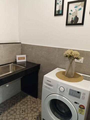 Kitchen in 3 BHK Apartment at Balkrishna Golden Breeze, Mundhwa – for Sale