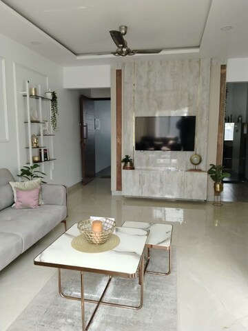 Living Room in 3 BHK Apartment at Balkrishna Golden Breeze, Mundhwa – for Sale