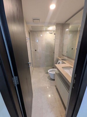 Attached Bathroom in 2 BHK Apartment at Hiranandani Atlantis, Powai – for Rent