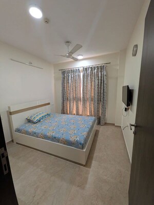 Bedroom in 2 BHK Apartment at Hiranandani Atlantis, Powai – for Rent