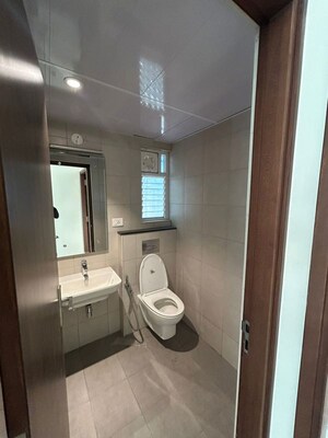 Bathroom in 2 BHK Apartment at Adarsh Greens, Kogilu – for Rent