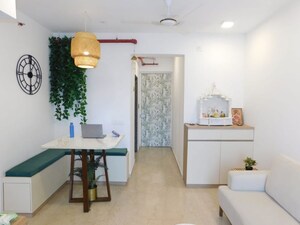 Living Room in 2 BHK Apartment at Pride Park Royale, Andheri East – for Rent