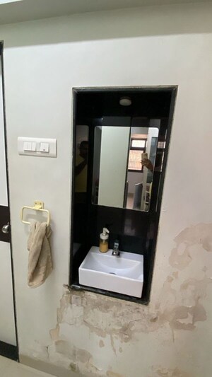 Attached Bathroom in 1 BHK Apartment at GHP Woodland Heights, Chandivali – for Rent