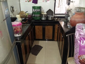 Kitchen in 2 BHK Apartment at RNA NG Sterling, Mira Road – for Rent