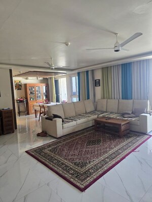 Living Room in 2 BHK Apartment at Prathamesh Park – for Rent
