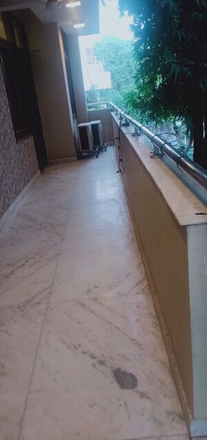 Balcony in 1 BHK Builder Floor at Kalkaji – for Rent