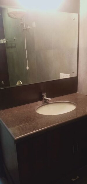 Bathroom in 1 BHK Builder Floor at Kalkaji – for Rent