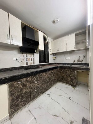 Kitchen in 3 BHK Builder Floor at Hargobind Enclave – for Rent