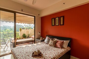 Bedroom in 3 BHK Apartment at Bajaj Emerald, Andheri East – for Rent
