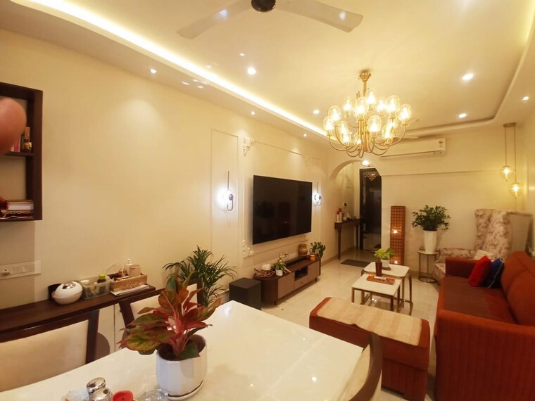 Living Room, piramal-revanta 2 Bedroom 747 Sq.Ft. Apartment In Mulund West Mumbai 10058136