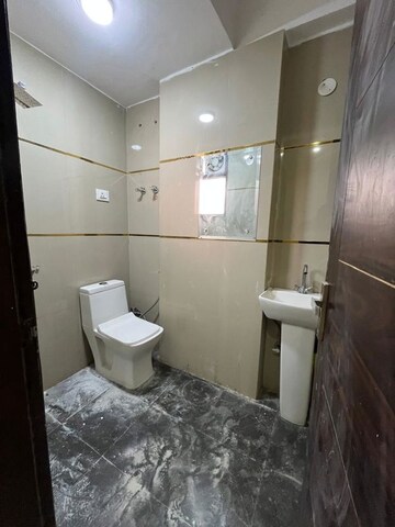 Bathroom in 3 BHK Builder Floor at Chattarpur – for Rent