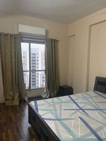 Balcony in 3 BHK Apartment at Prahlad Nagar – for Rent
