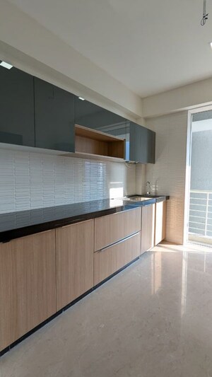 Kitchen in 3 BHK Apartment at Neha Heena Gaurav Jewels, Goregaon East – for Rent