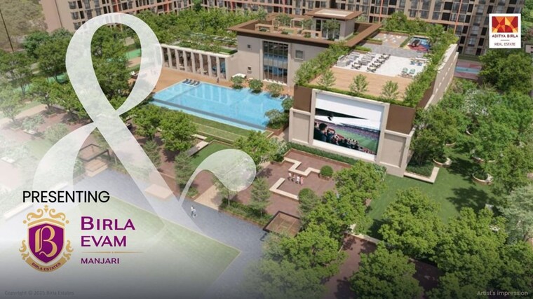 Master Plan, birla-evam 2 Bedroom 789 Sq.Ft. Apartment In Manjri Budruk Pune 10058108