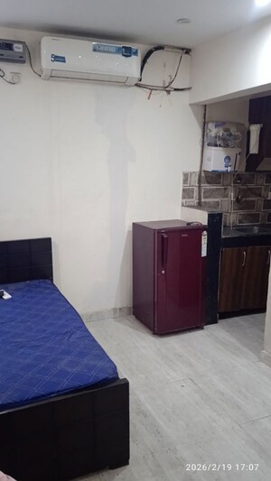 Kitchen in 1 RK Builder Floor at Maple Heights, Sector 43 – for Rent