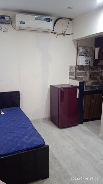 Kitchen in 1 RK Builder Floor at Maple Heights, Sector 43 – for Rent