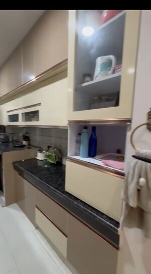 Kitchen in 3 BHK Apartment at Urban Axis Urban Woods, Sushant Golf City – for Rent