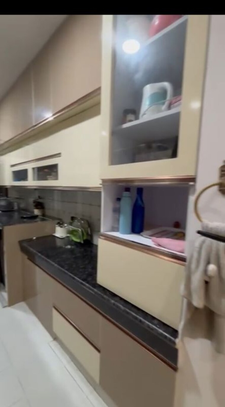 Kitchen, urban-axis-urban-woods 3 Bedroom 1560 Sq.Ft. Apartment In Sushant Golf City Lucknow 10058215